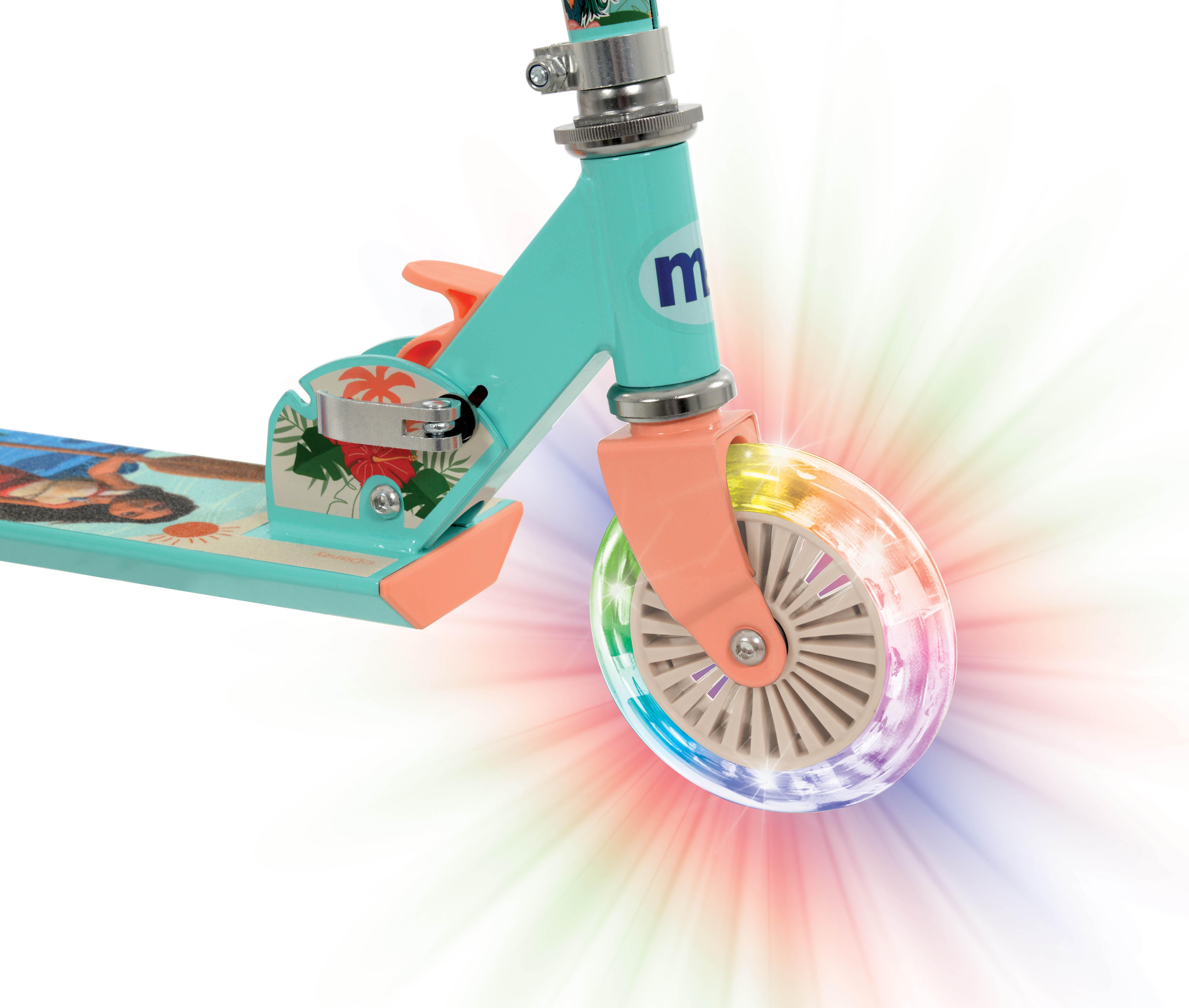 Moana Folding Inline Scooter with LED