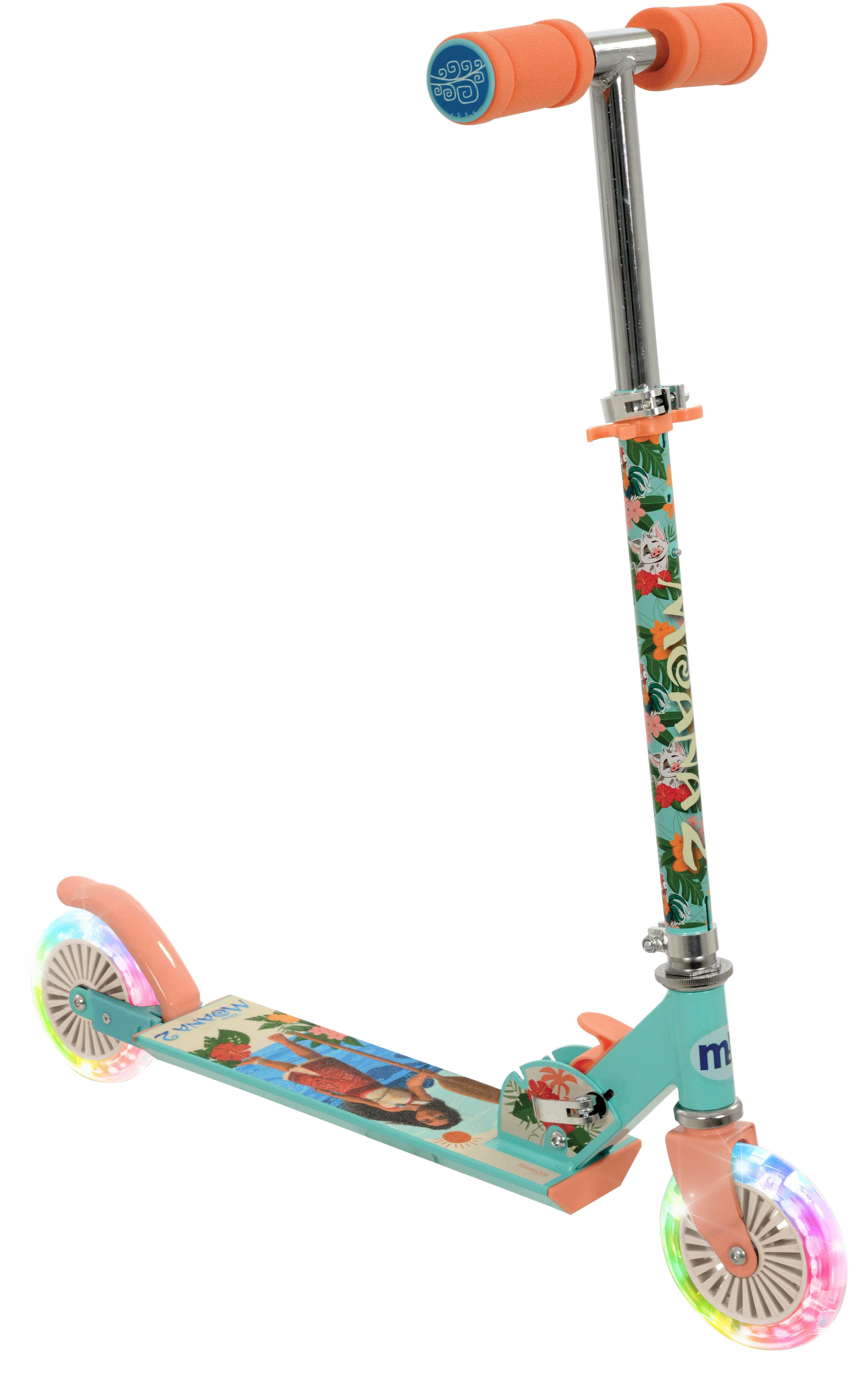 Moana Folding Inline Scooter with LED