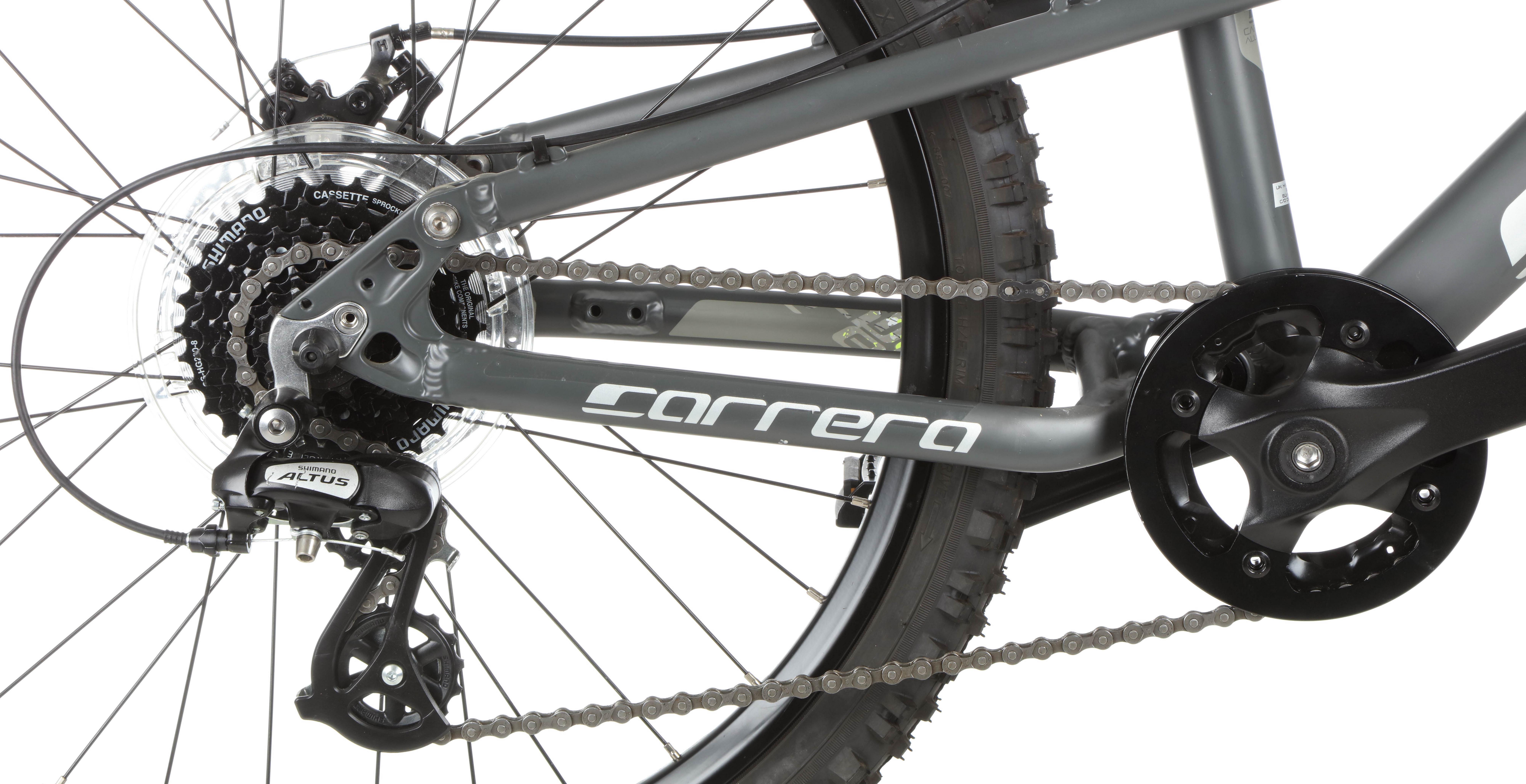 Carrera Detonate Full Suspension Mountain Bike - 24" Wheel
