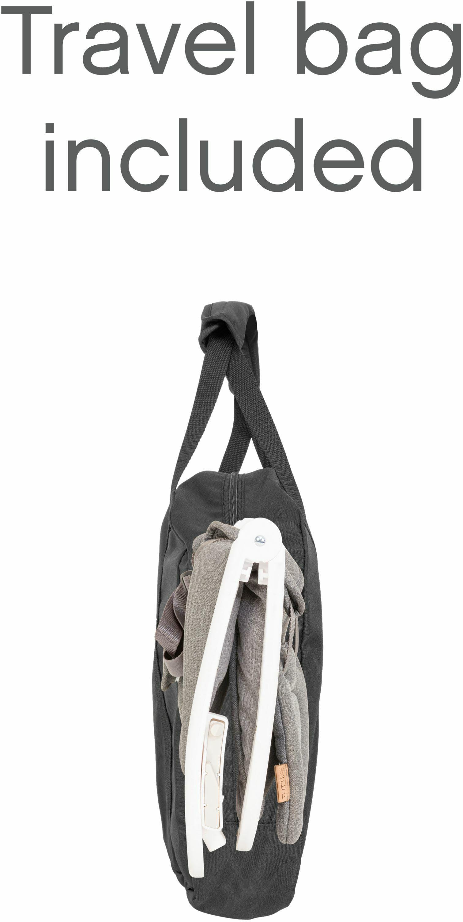 Tutti Bambini Nova Birth -12 Yrs Highchair - White/Oak