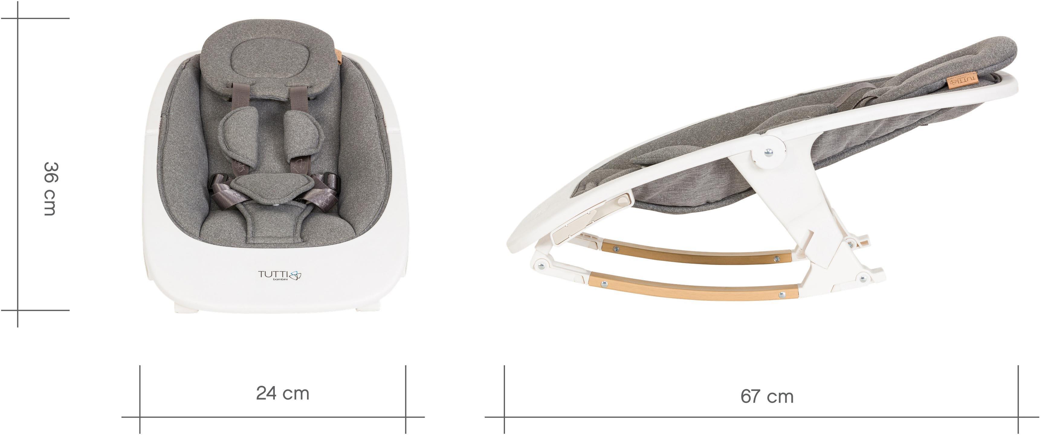 Tutti Bambini Nova Birth -12 Yrs Highchair - White/Oak