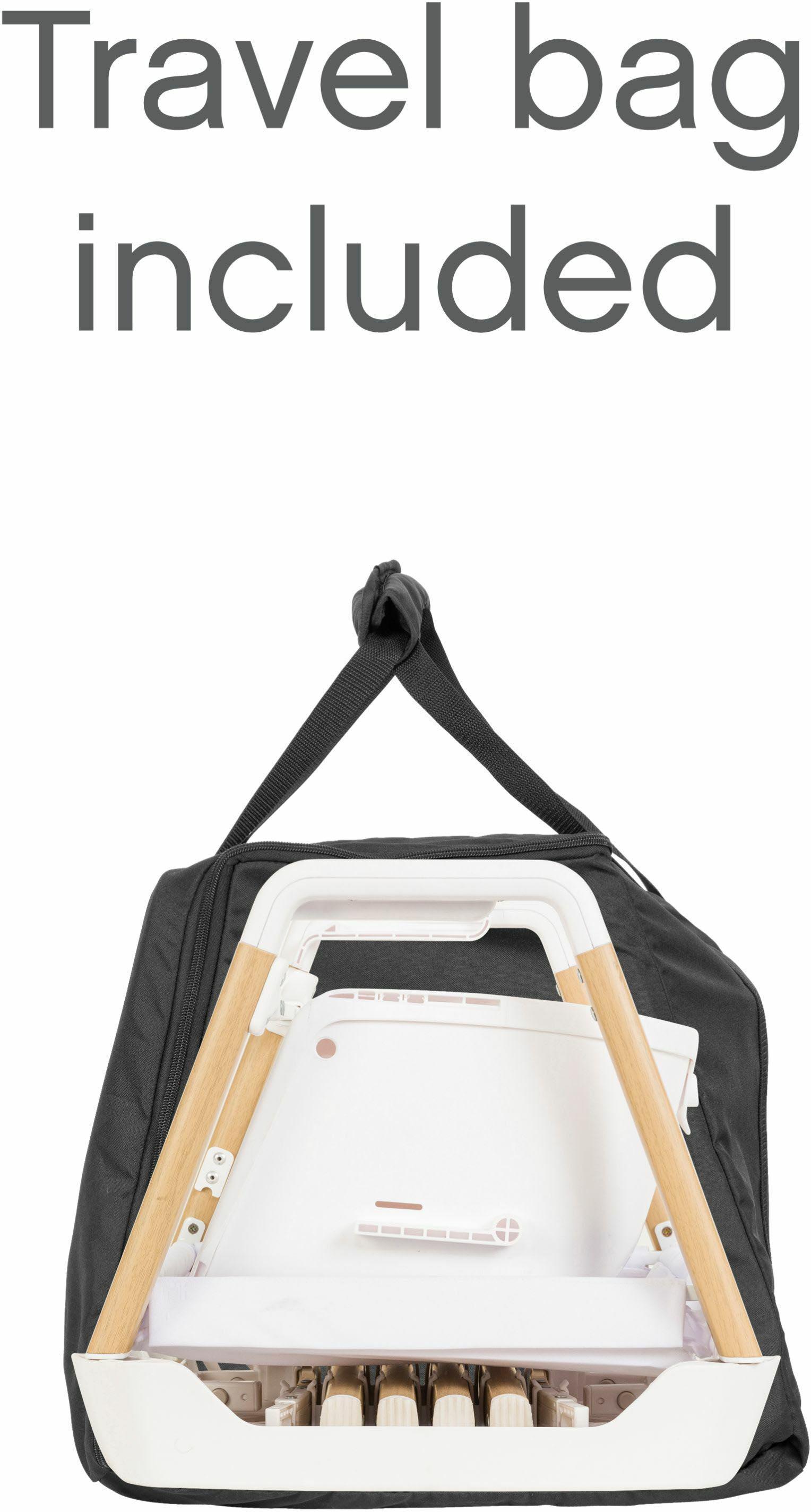 Tutti Bambini Nova Birth -12 Yrs Highchair - White/Oak