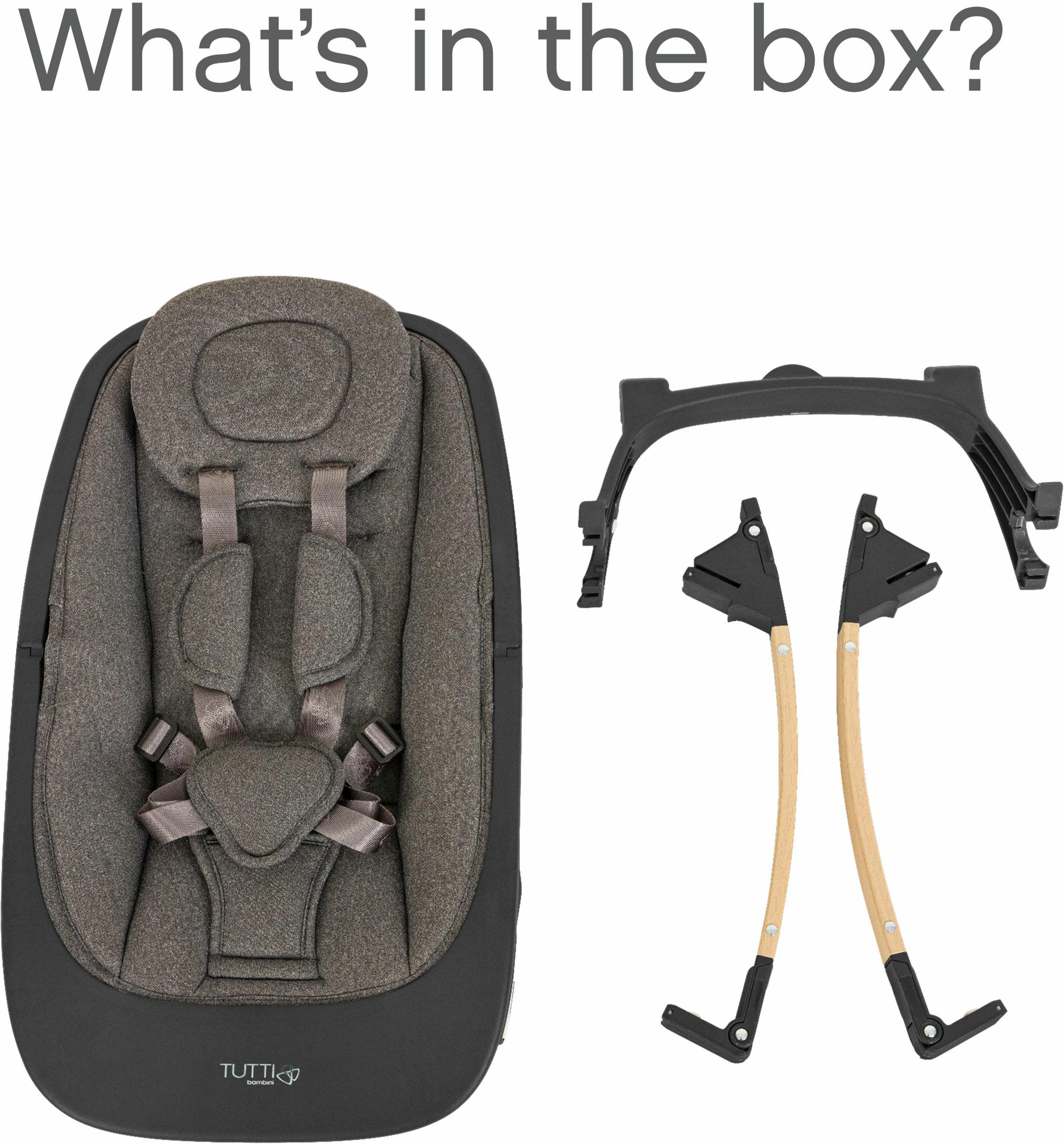 Tutti Bambini Nova Birth - 12 Yrs Highchair - Grey/Oak