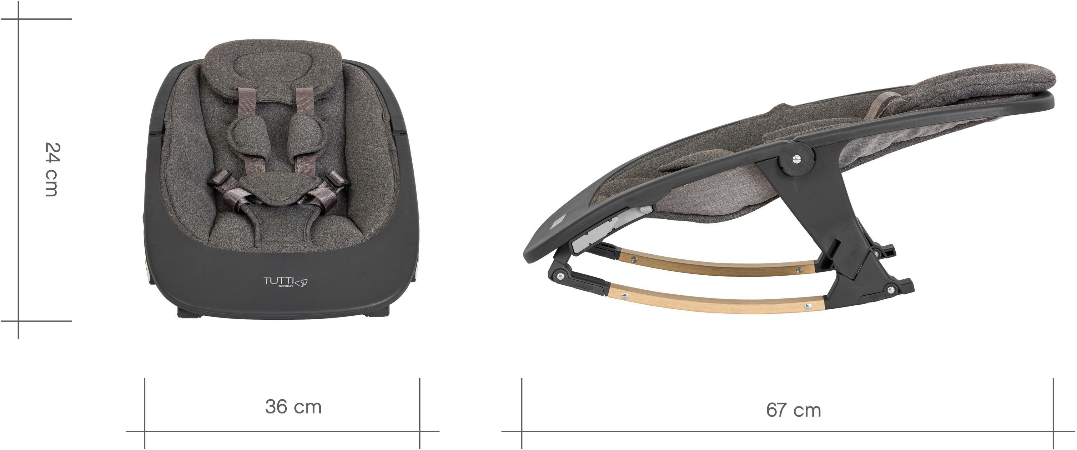 Tutti Bambini Nova Birth - 12 Yrs Highchair - Grey/Oak