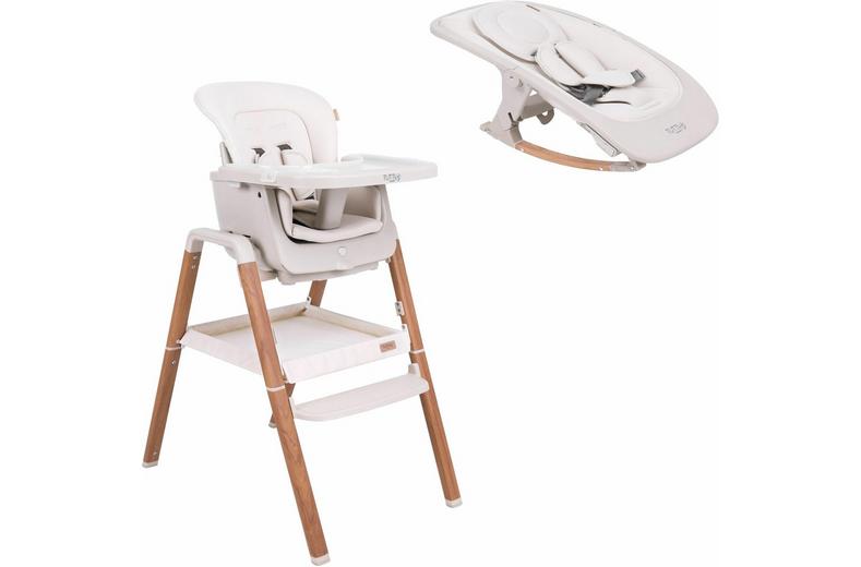 Tutti Bambini Nova Birth -12 Yrs Highchair - Ecru Tutti Bambini Nova Birth -12 Yrs Highchair - Ecru