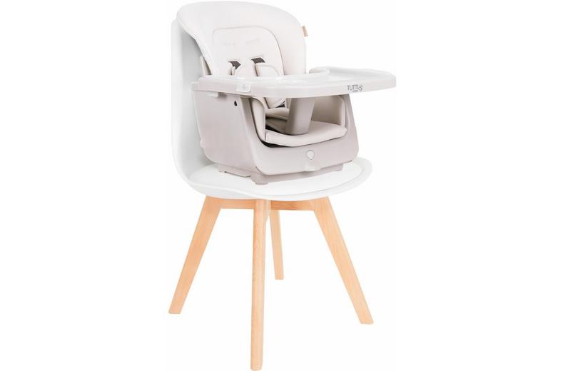 Tutti Bambini Nova Birth -12 Yrs Highchair - Ecru Tutti Bambini Nova Birth -12 Yrs Highchair - Ecru