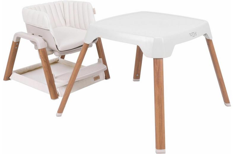Tutti Bambini Nova Birth -12 Yrs Highchair - Ecru Tutti Bambini Nova Birth -12 Yrs Highchair - Ecru