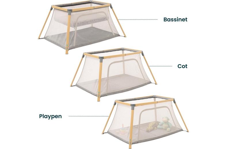 Tutti Bambini CoZee Go Day & Night Bundle -Charcoal Tutti Bambini CoZee Go Day & Night Bundle -Charcoal