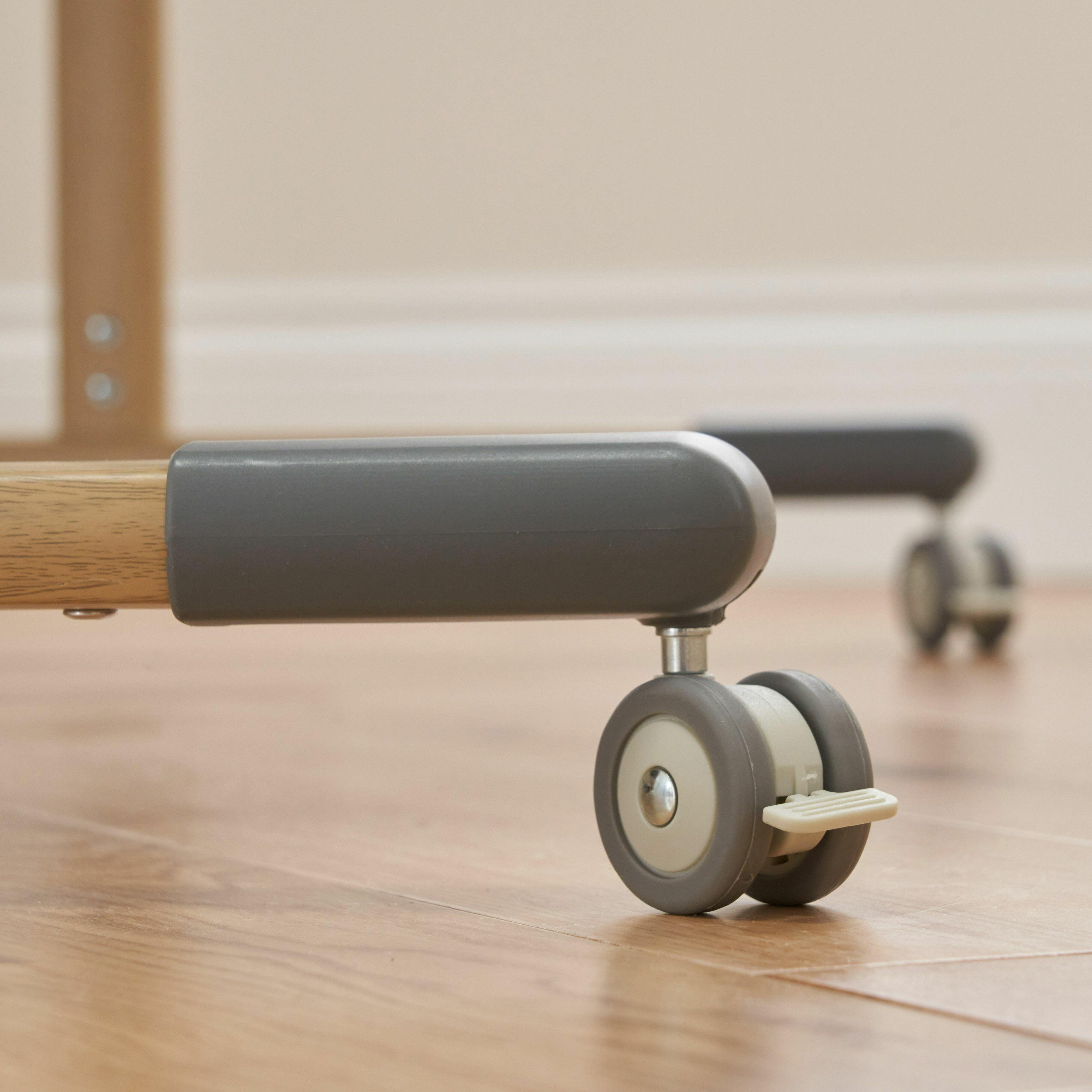 Tutti Bambini ZiZee Crib   - Oak/Charcoal