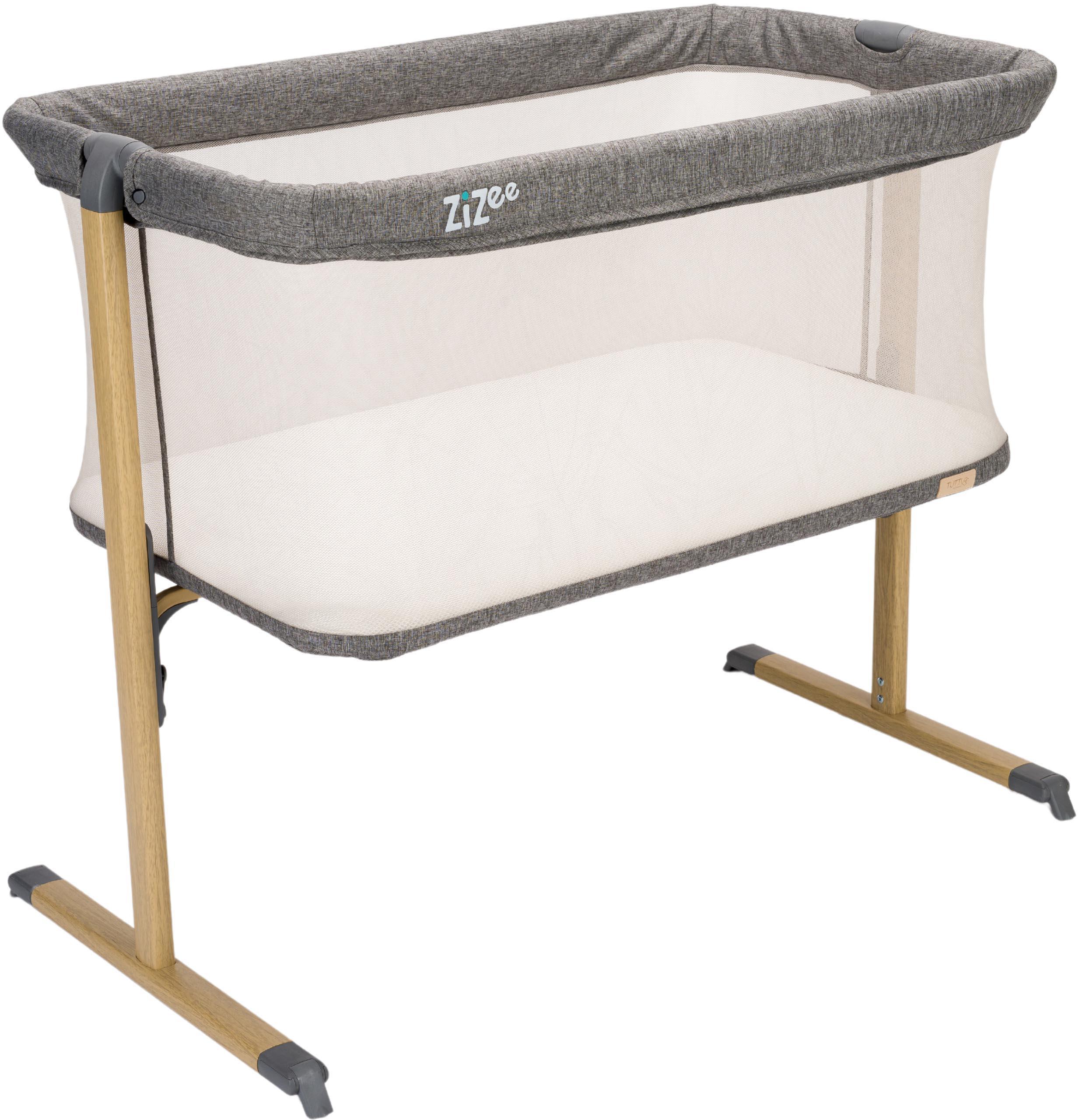 Tutti Bambini ZiZee Crib   - Oak/Charcoal