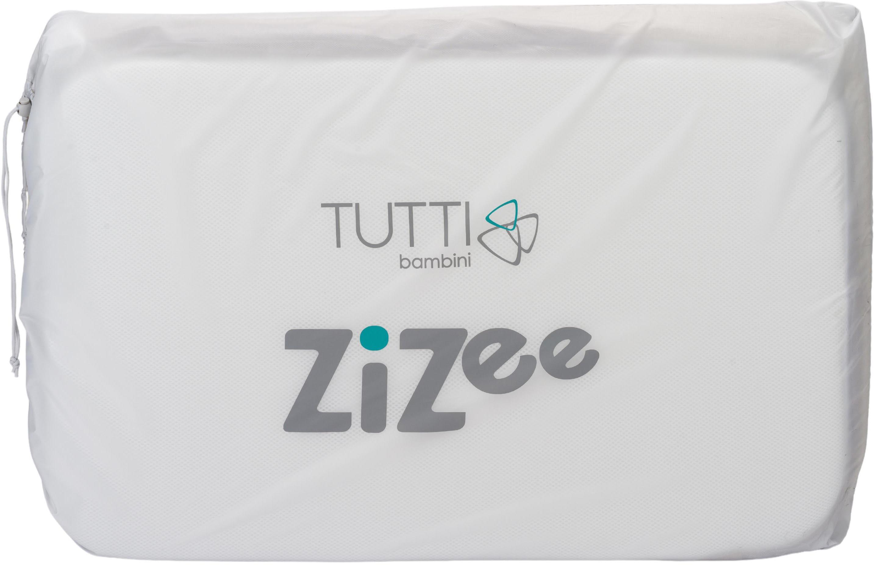 Tutti Bambini ZiZee Crib   - Oak/Charcoal