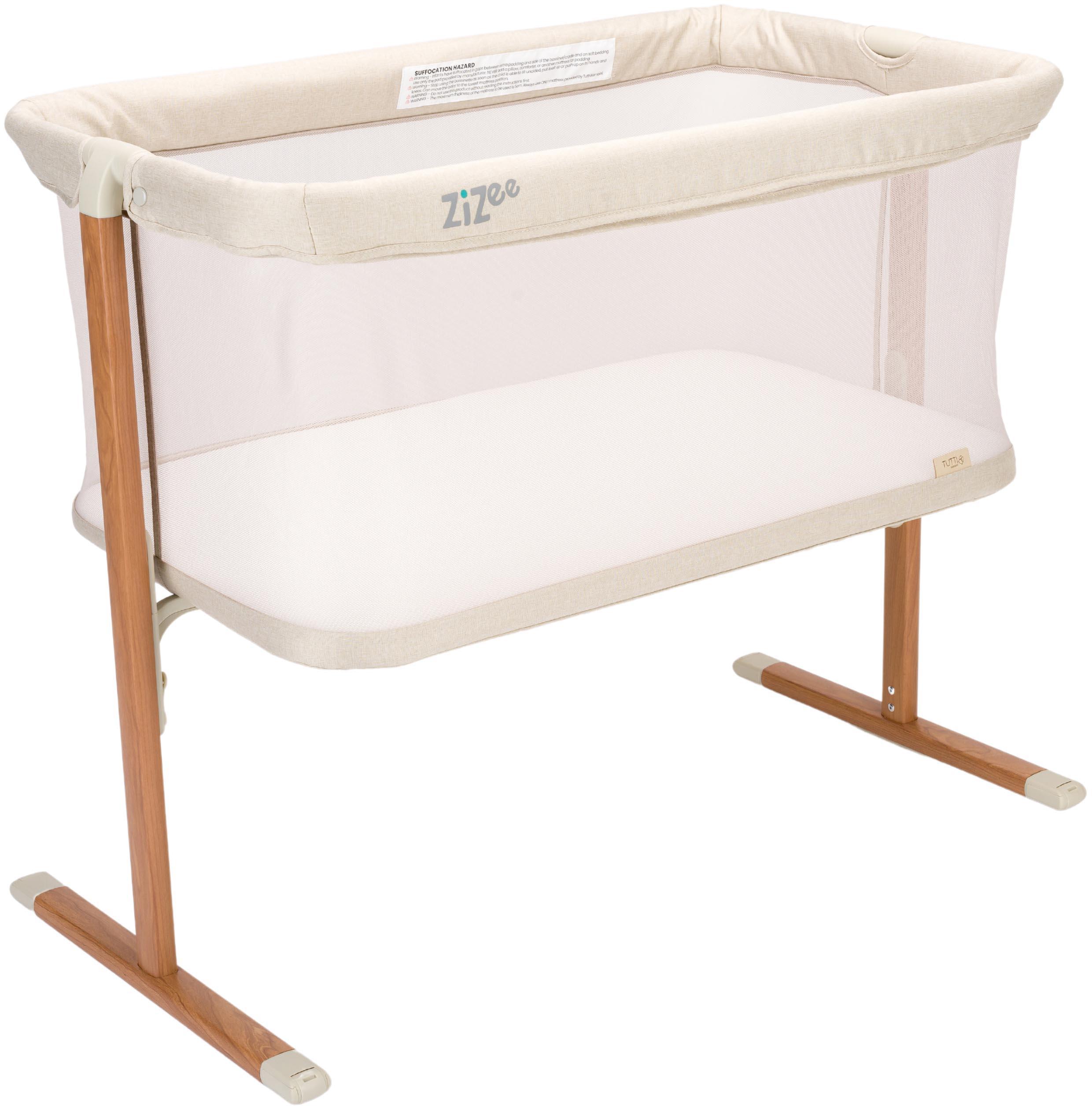 Tutti Bambini ZiZee Crib - Walnut/Ecru
