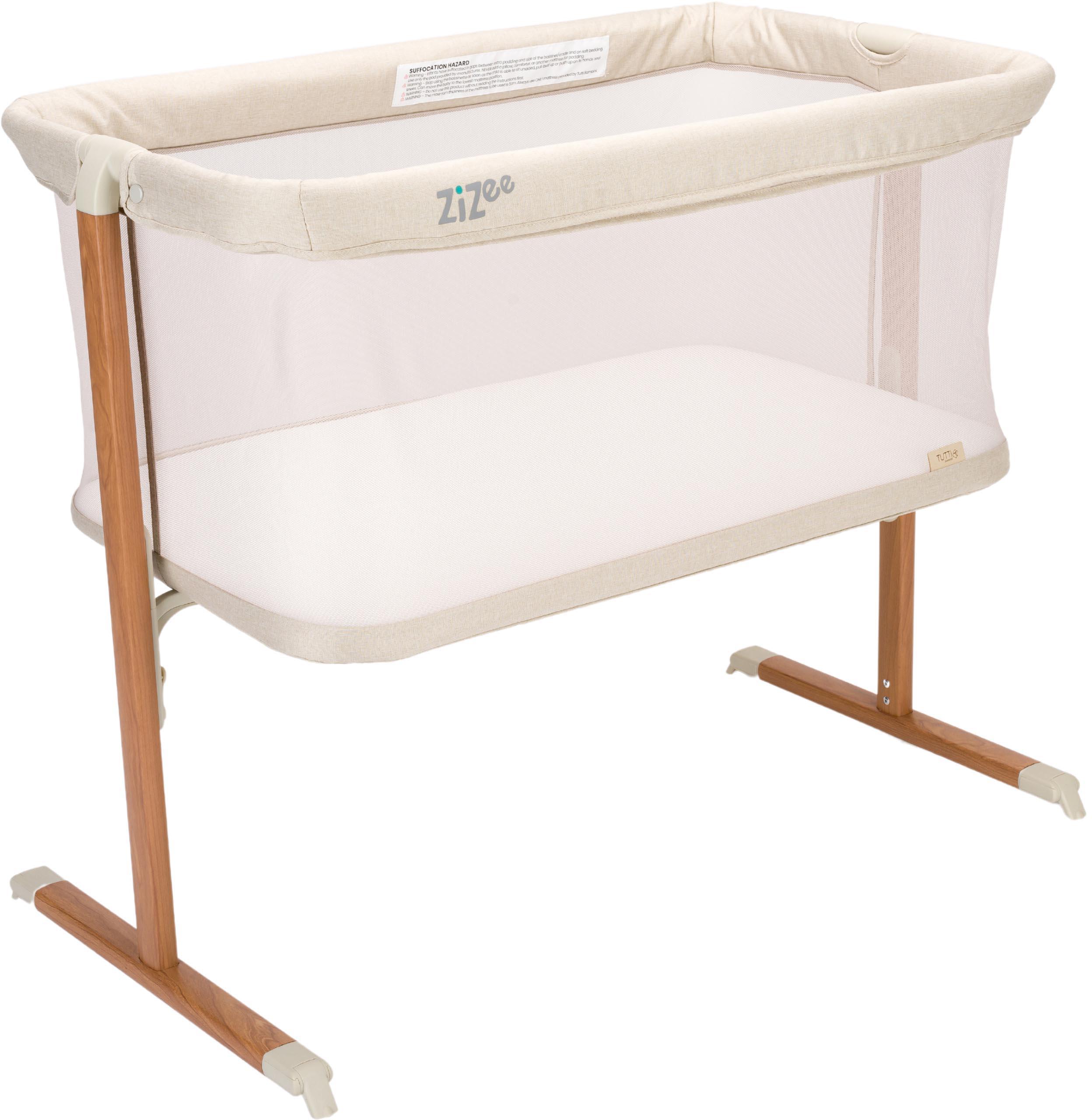 Tutti Bambini ZiZee Crib - Walnut/Ecru
