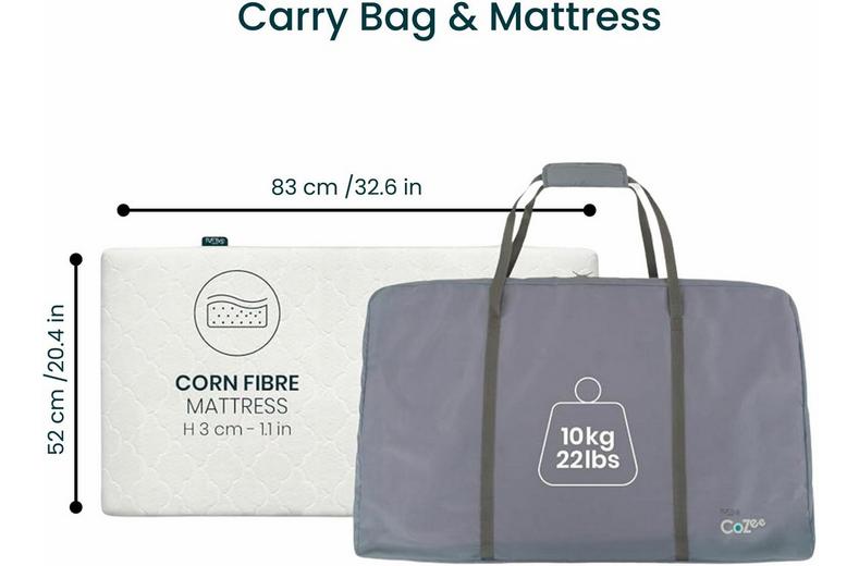 Tutti Bambini Cozee Bedside Crib - Walnut/Ecru Tutti Bambini Cozee Bedside Crib - Walnut/Ecru