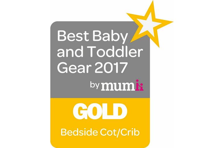 Tutti Bambini Cozee Bedside Crib - Walnut/Ecru Tutti Bambini Cozee Bedside Crib - Walnut/Ecru