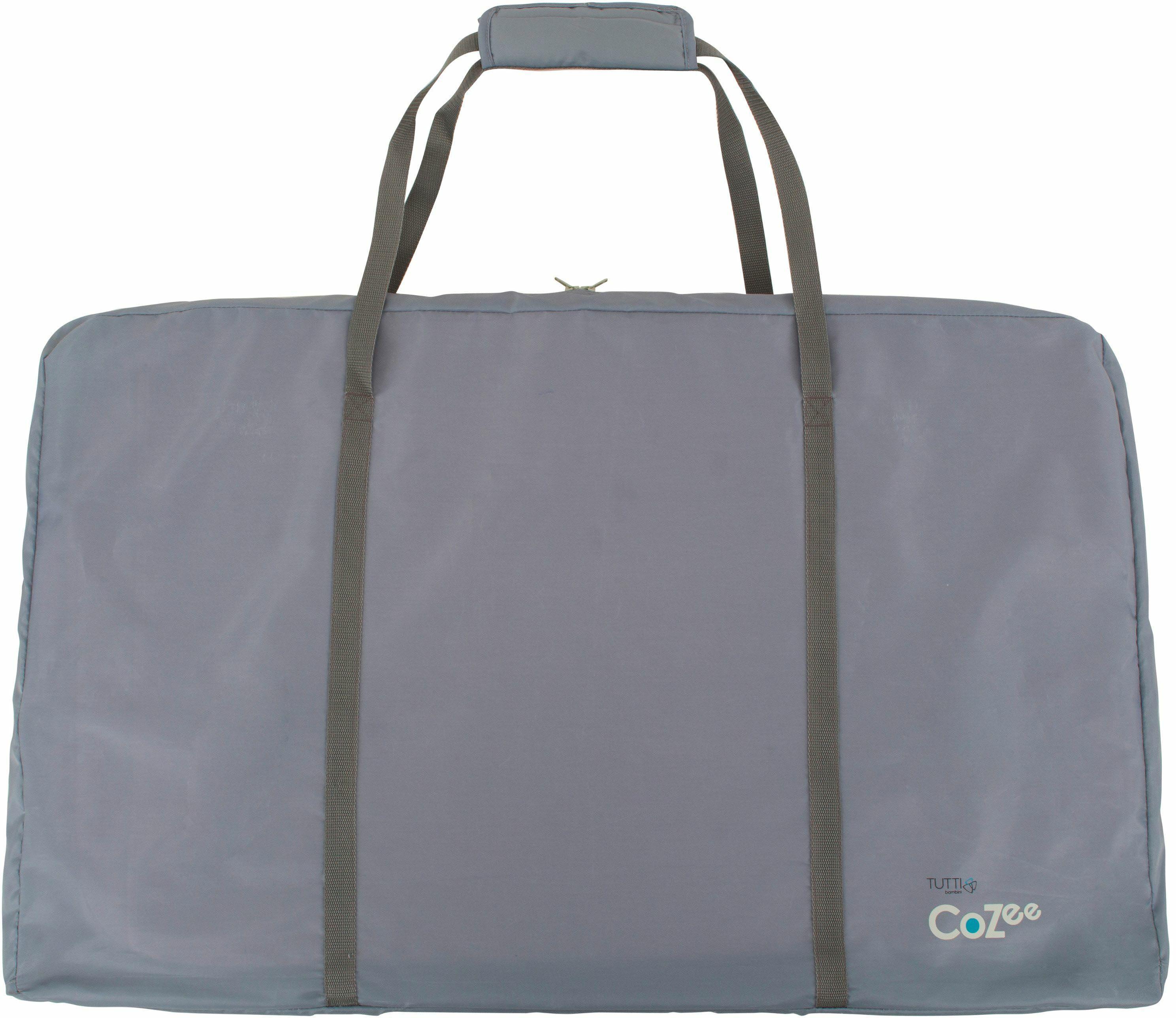 Tutti Bambini CoZee Air Bedside Crib  - Oak/Charcoal