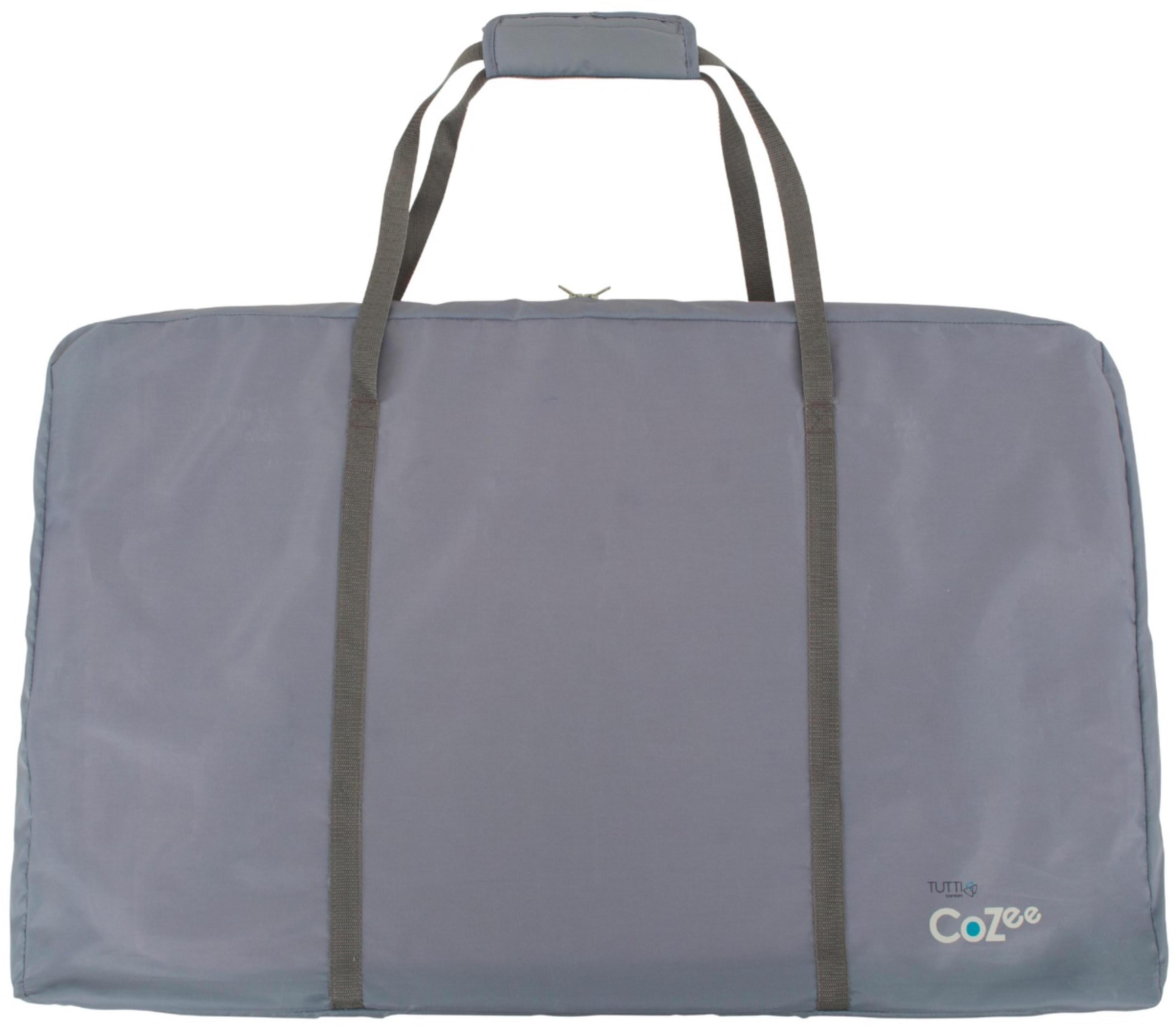 Tutti Bambini CoZee Air Bedside Crib - Walnut/Ecru