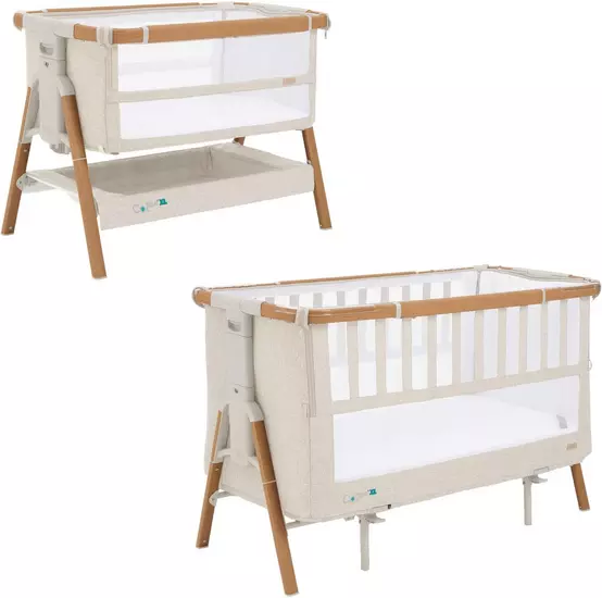 Tutti Bambini CoZee XL Bedside Crib Cot Ecru Halfords UK