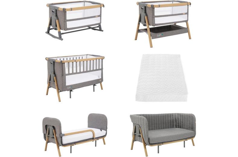 Tutti Bambini CoZee XL Complete- Oak/Charcoal Tutti Bambini CoZee XL Complete- Oak/Charcoal