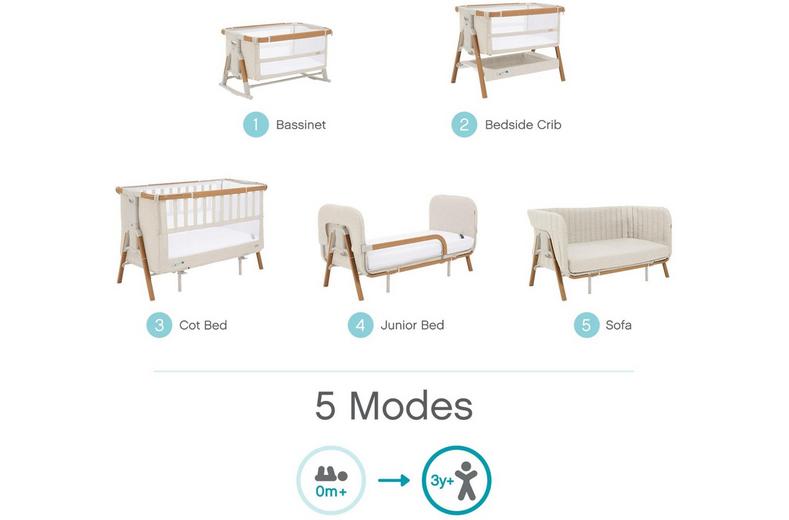 Tutti Bambini CoZee XL Complete -Walnut/Ecru Tutti Bambini CoZee XL Complete -Walnut/Ecru