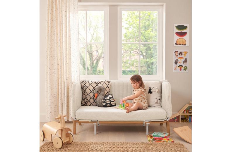 Tutti Bambini CoZee XL Complete -Walnut/Ecru Tutti Bambini CoZee XL Complete -Walnut/Ecru