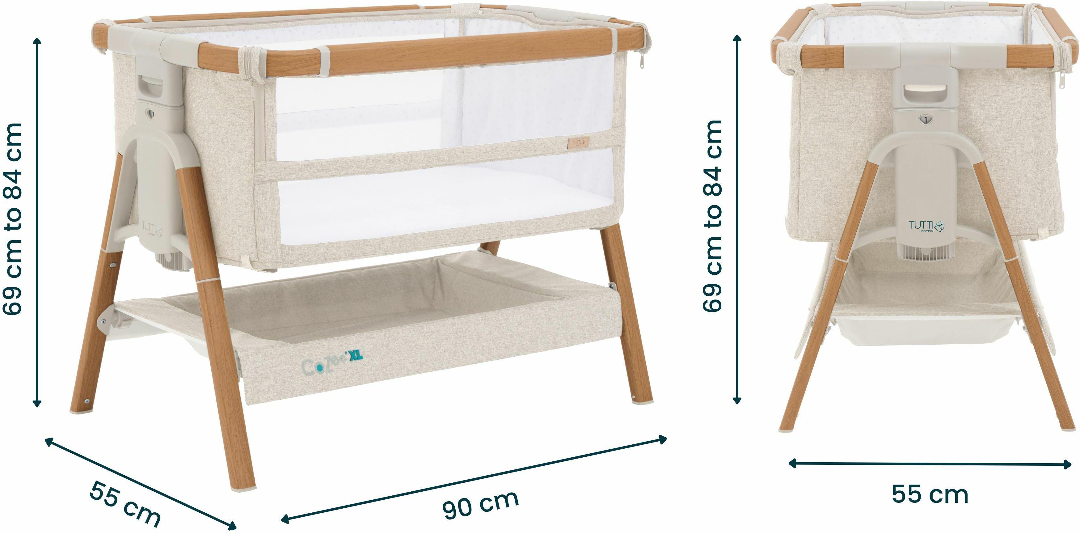 Tutti Bambini CoZee XL Complete -Walnut/Ecru