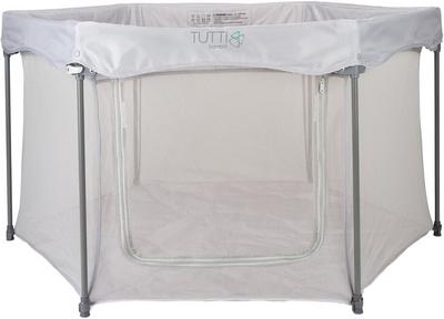 Tutti Bambini Hexa Playpen - Grey Tutti Bambini Hexa Playpen - Grey