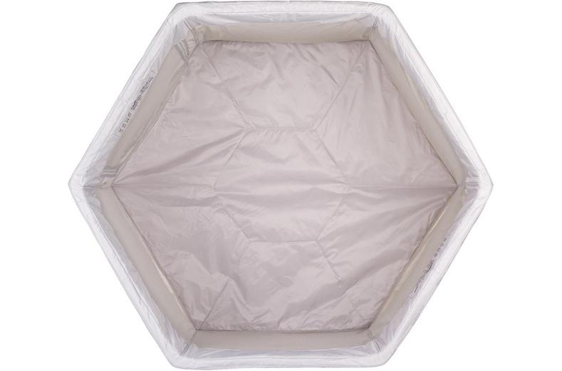 Tutti Bambini Hexa Playpen - Grey Tutti Bambini Hexa Playpen - Grey