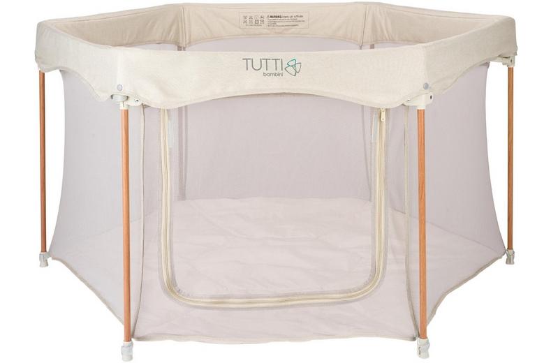 Tutti Bambini Hexa Playpen - Ecru Tutti Bambini Hexa Playpen - Ecru
