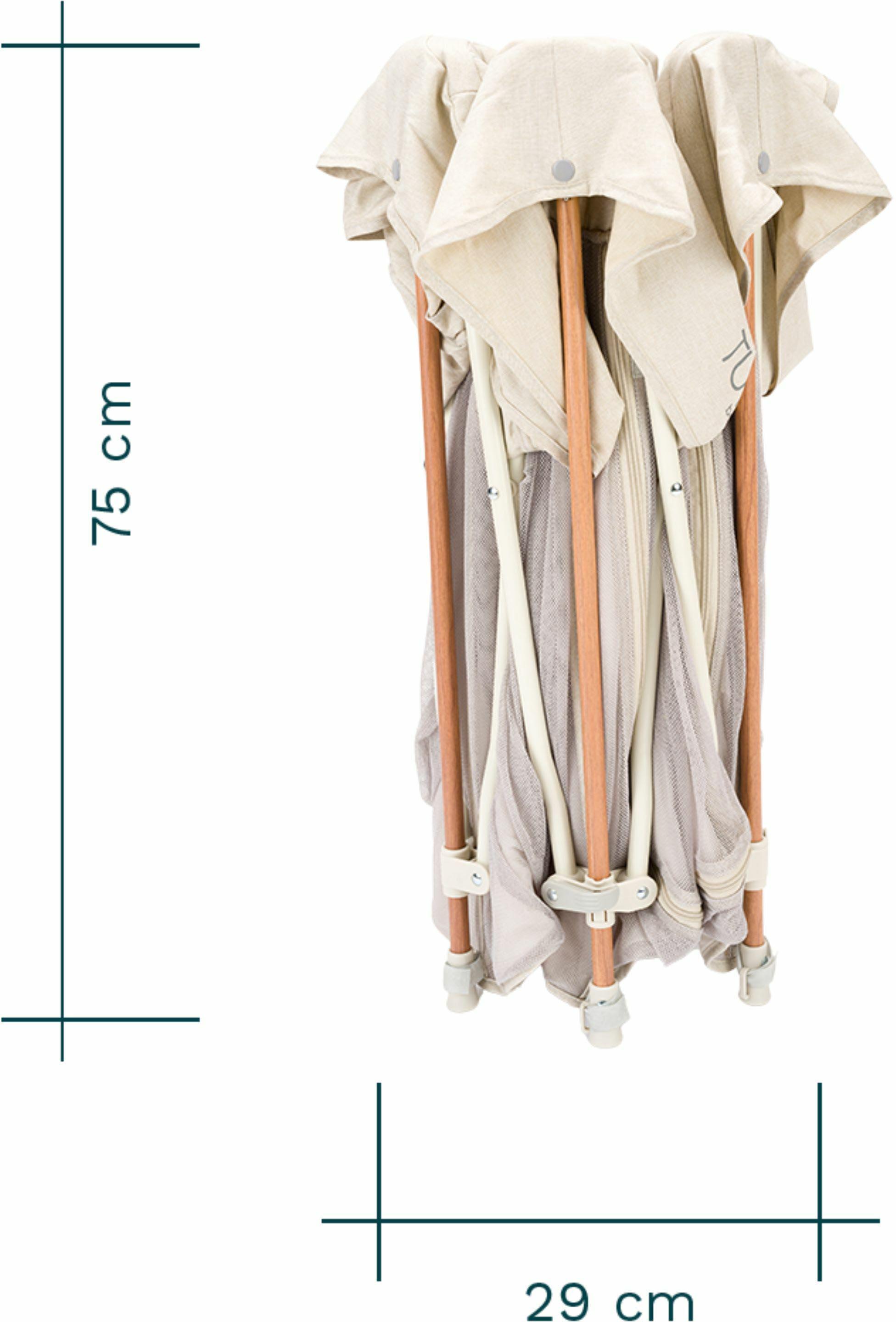 Tutti Bambini Hexa Playpen  - Ecru