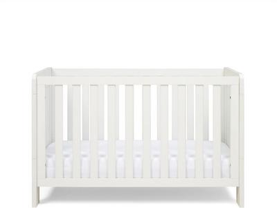 Tutti Bambini Alba Mini Cot Bed - White Tutti Bambini Alba Mini Cot Bed - White