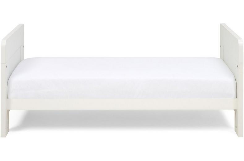 Tutti Bambini Alba Mini Cot Bed - White Tutti Bambini Alba Mini Cot Bed - White