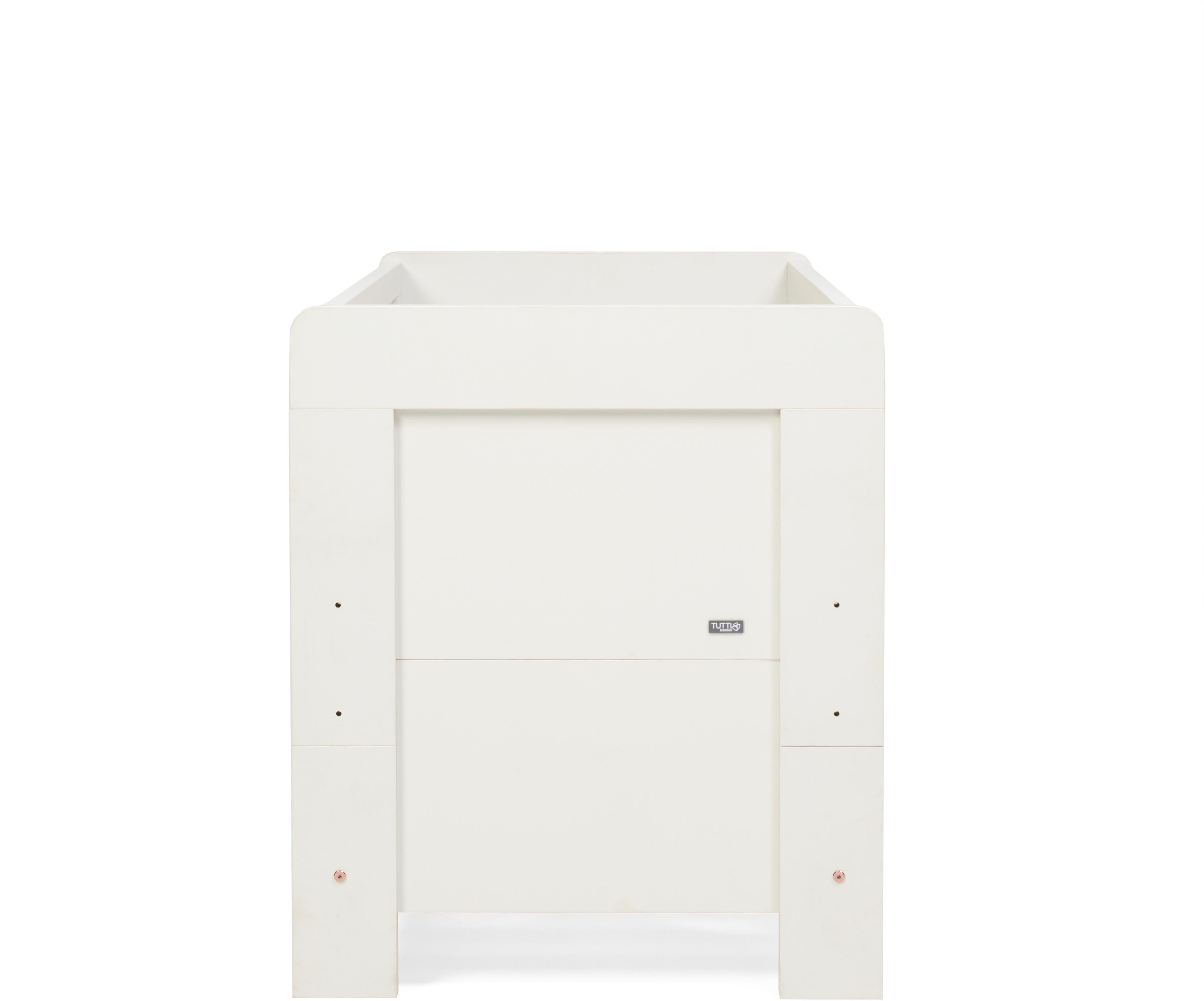 Tutti Bambini Alba Mini Cot Bed - White