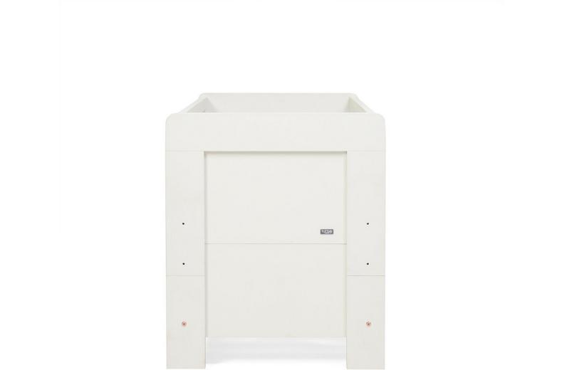 Tutti Bambini Alba Mini Cot Bed - White Tutti Bambini Alba Mini Cot Bed - White