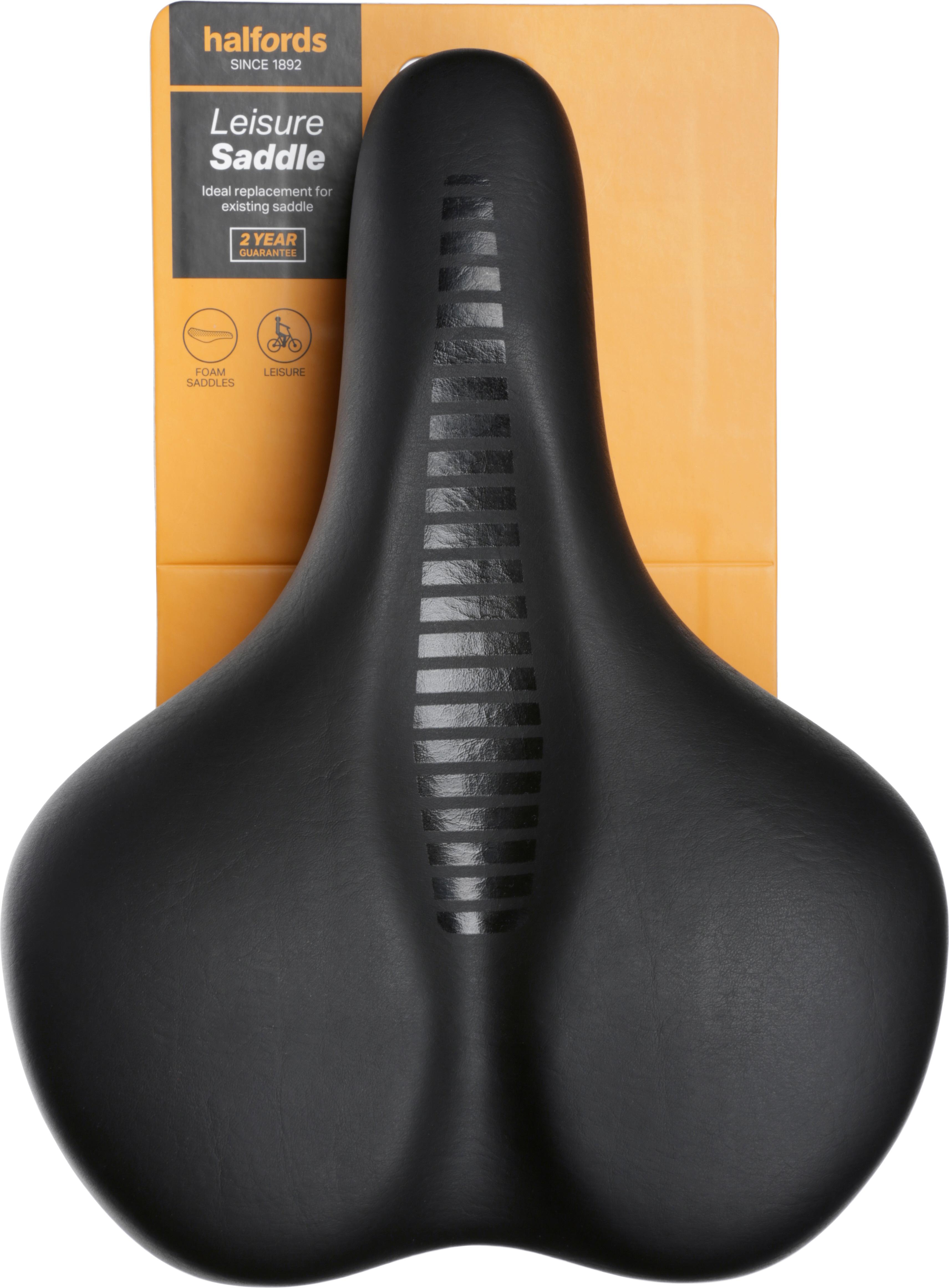 memory foam bike seat halfords