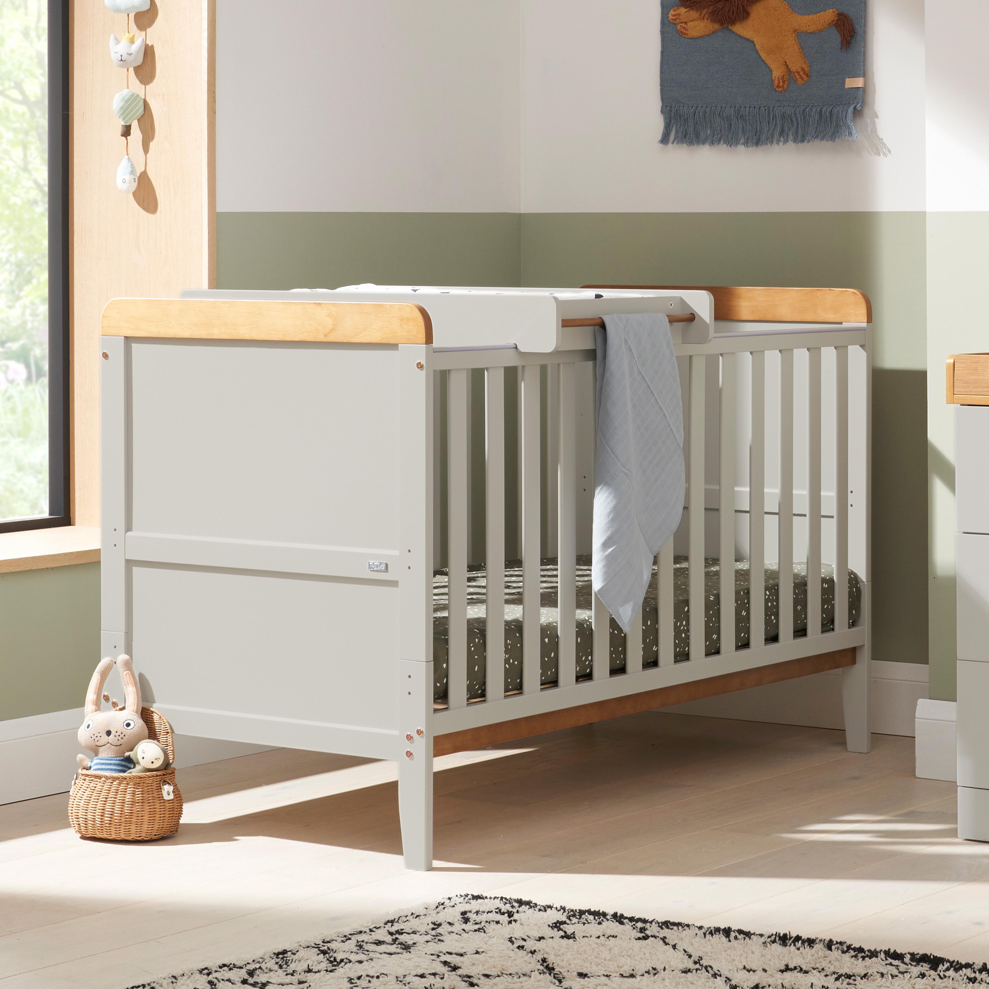 Tutti Bambini Rio Cot Bed Changer & Mattress - Grey