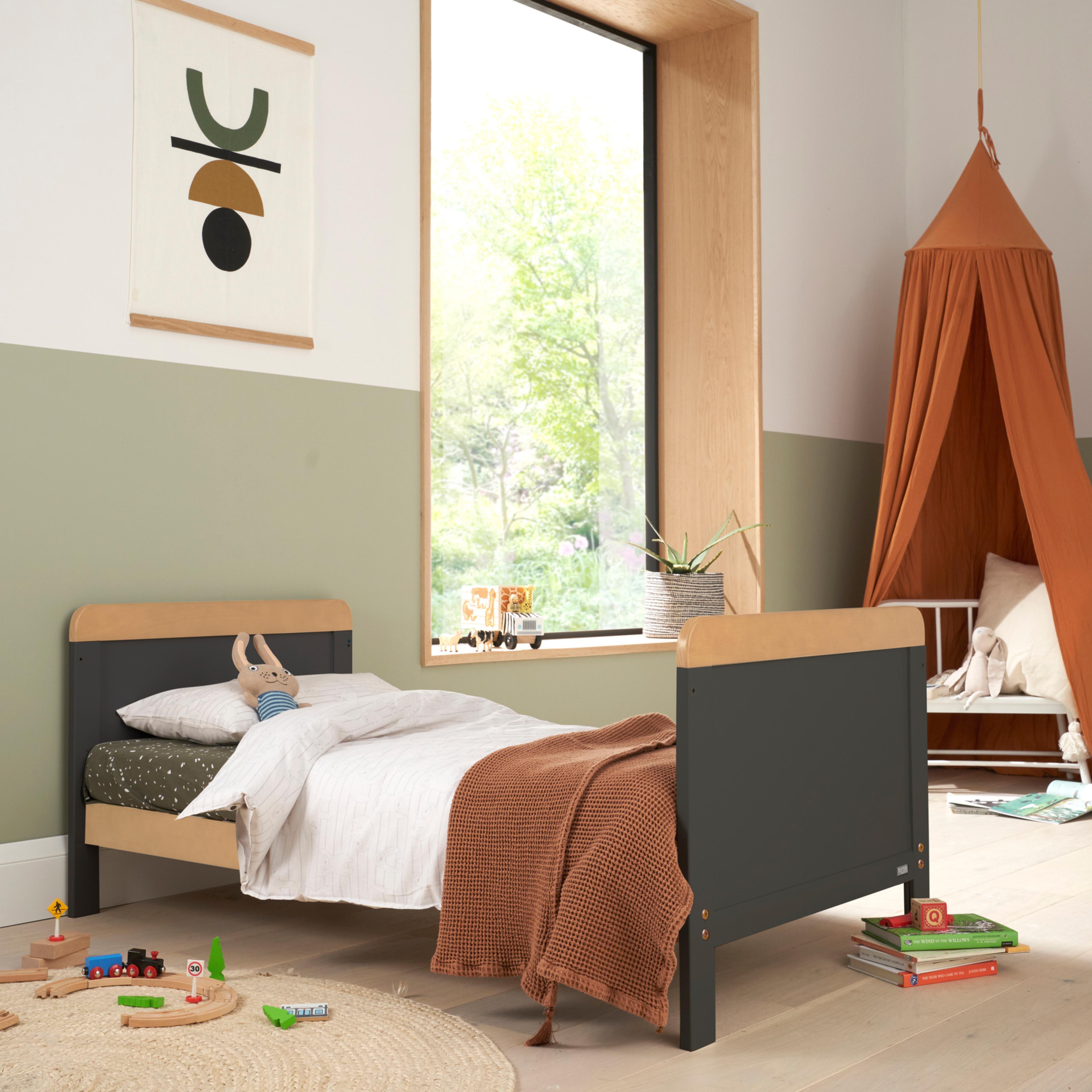Tutti Bambini Rio Cot Bed Changer & Mattress - Slate