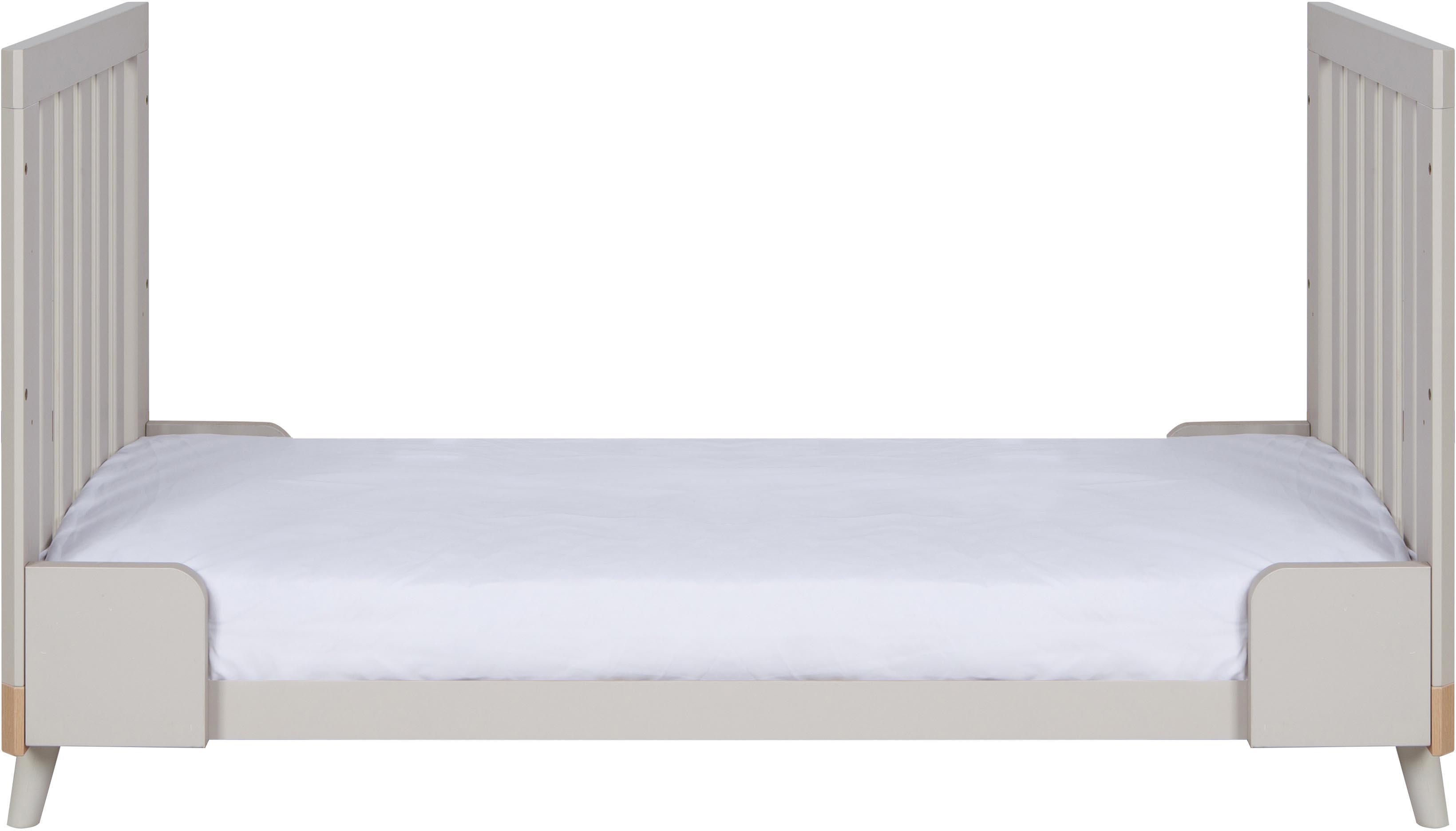 Tutti Bambini Hygge Cot Bed  -  Light Oak/White Sand