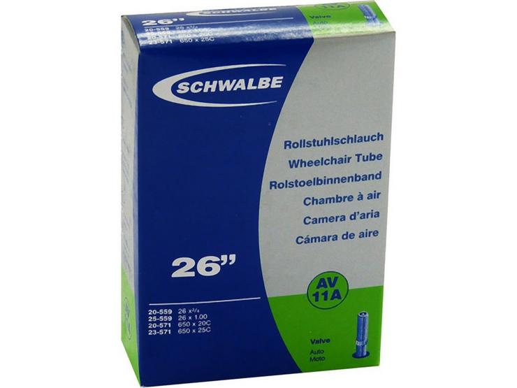 Schwalbe Bike Inner Tube, 26" x 0.75" (AV11A)
