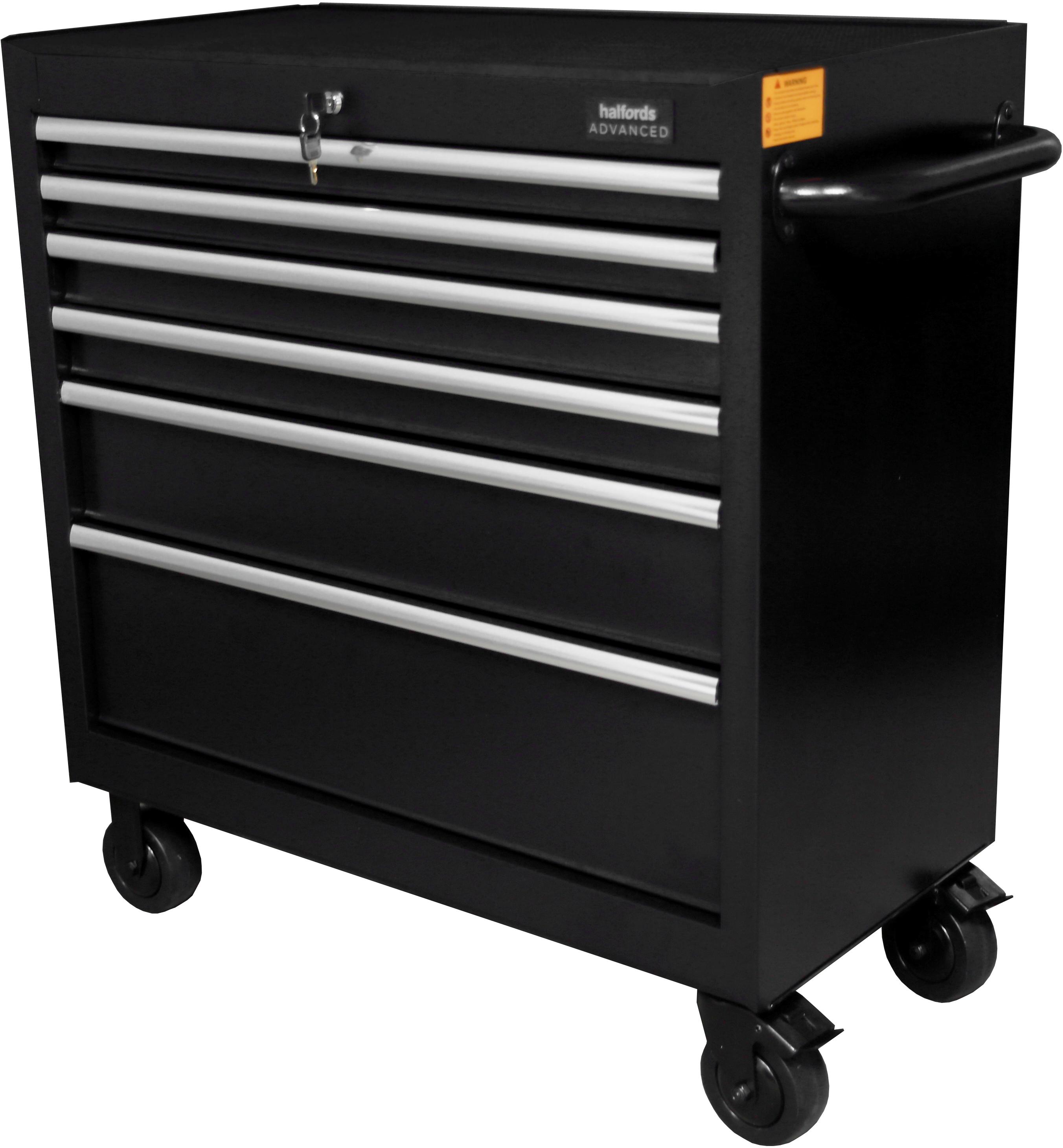 Halfords Advanced 36 Inch 6 Drawer Cabinet