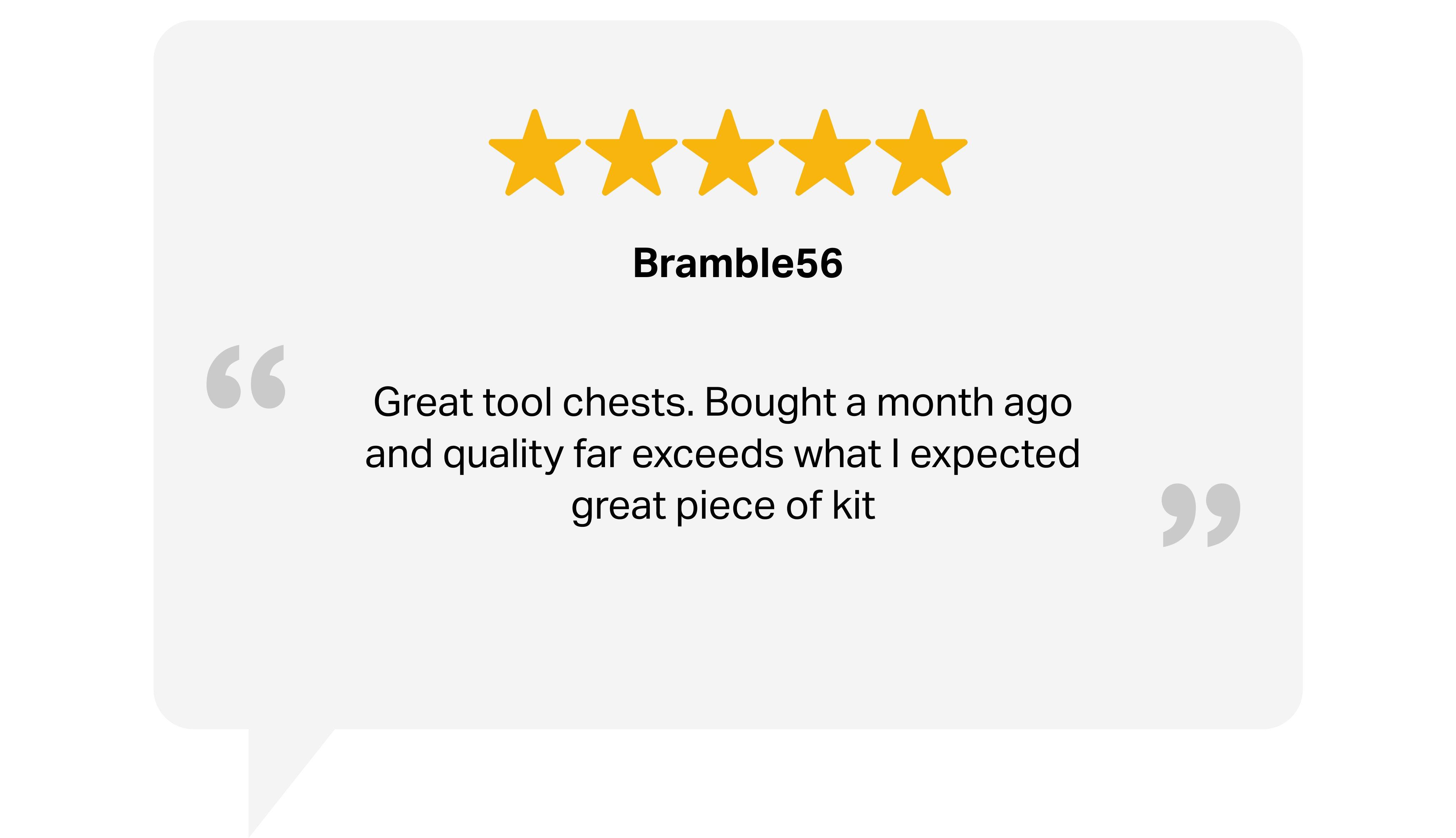 Halfords Advanced 36" 6 Drawer Cabinet