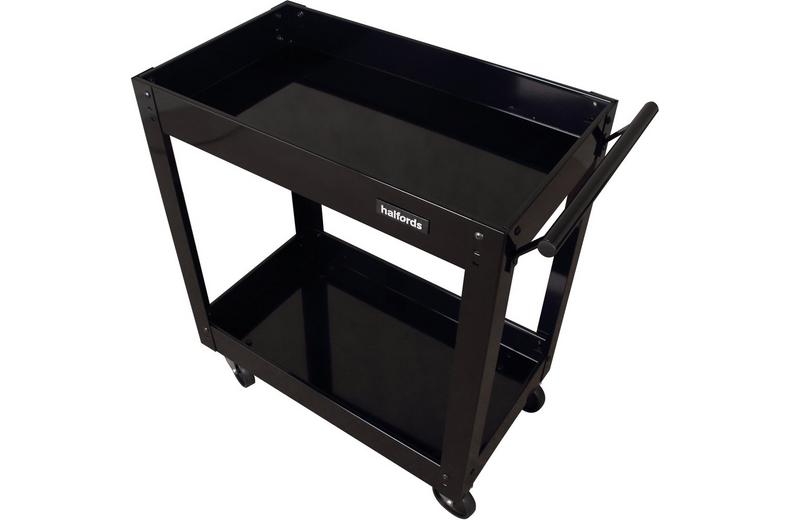 Halfords 2 Shelf Trolley Halfords 2 Shelf Trolley