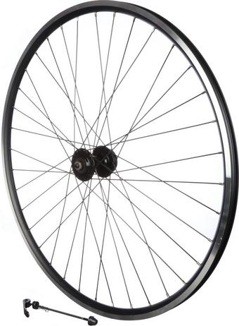 Halfords 700c Disc Brake QR Hybrid Front Wheel