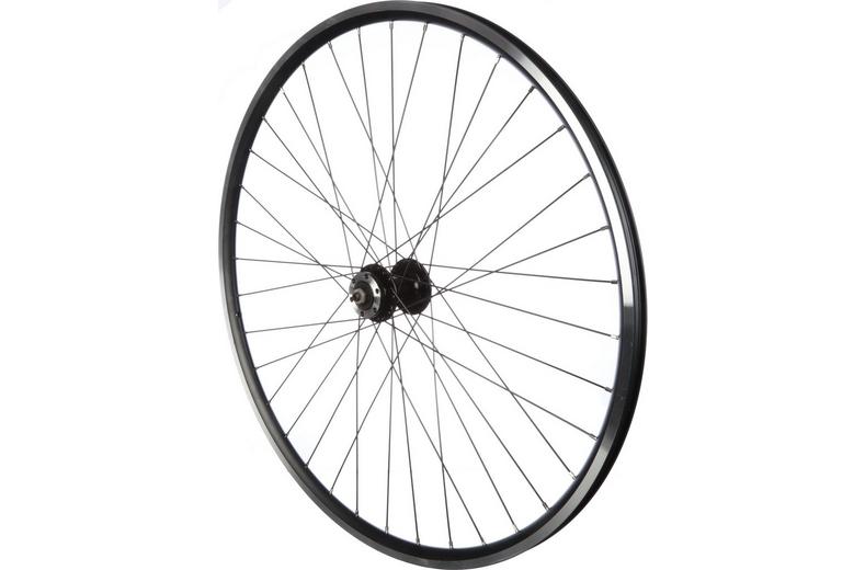 Halfords 700c Disc Brake QR Hybrid Front Wheel Halfords 700c Disc Brake QR Hybrid Front Wheel