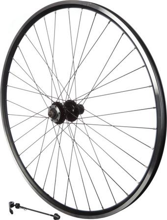 Halfords 700c Disc Brake QR Cassette Hybrid Rear Wheel