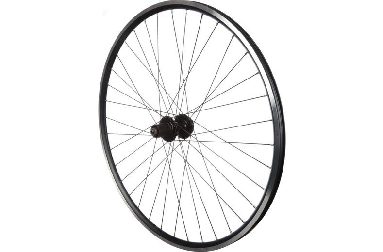 Halfords 700c Disc Brake QR Cassette Hybrid Rear Wheel Halfords 700c Disc Brake QR Cassette Hybrid Rear Wheel