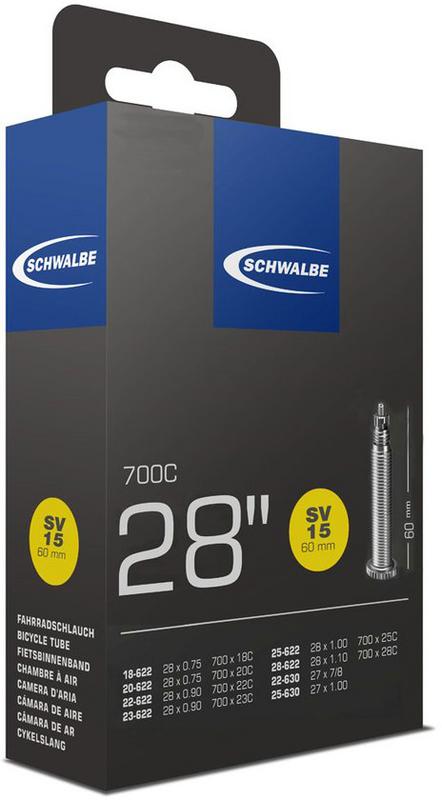 Halfords Schwalbe Presta Bike Inner Tube, 700C X 18 - 28C, 60Mm Valve | Extra 8% off for BC Members