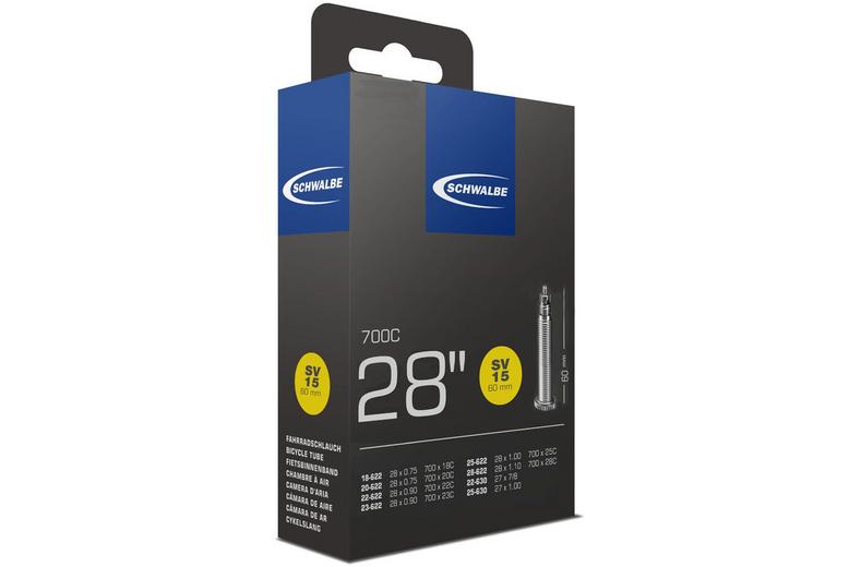 Schwalbe Presta Bike Inner Tube, 700c, 60mm Valve Schwalbe Presta Bike Inner Tube, 700c, 60mm Valve