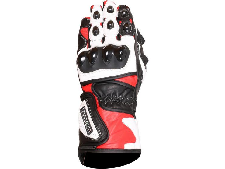 Duchinni DR1 Motorcycle Gloves - Black and Red