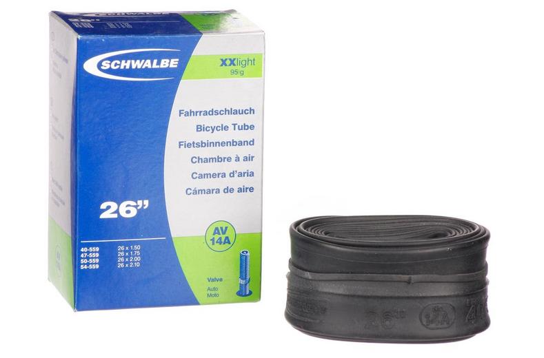 Schwalbe XXLight Bike Inner Tube, 26" x 1.5 - 2.10" Schwalbe XXLight Bike Inner Tube, 26" x 1.5 - 2.10"